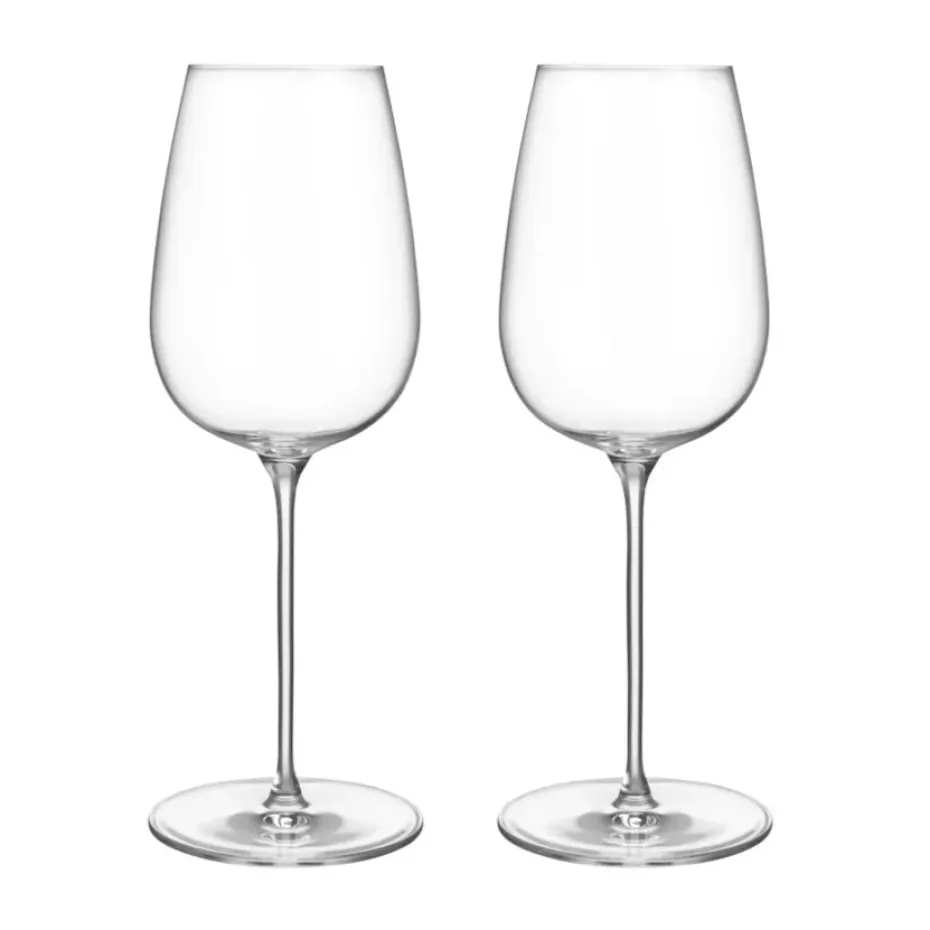 Verres à vin blanc Orrefors x Björn Frantzén, lot de 2, 44 cl