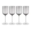 Verres à vin Fuumi 31 cl lot de 4, Smoke - clair