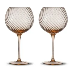 Verres à vin Opacity 47 cl lot de 2, Pêche