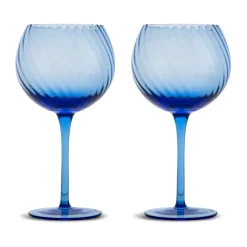 Verres à vin Opacity 47 cl lot de 2, Bleu