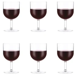 Verres à vin rouge Oktett Lot de 6, 25 cl