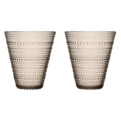 Verres Kastehelmi 30 cl, lot de 2, Lin