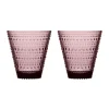 Verres Kastehelmi 30 cl, lot de 2, Callune