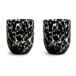 Verres Messy 30 cl lot de 2, Noir