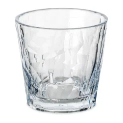 Verres tumbler en plastique Club No. 22, 25 cl, Lot de 2, Cristal clair