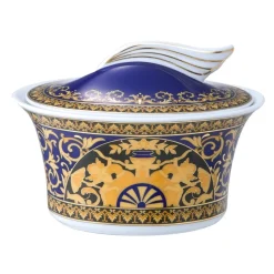 Versace Medusa Blue sucrier, I love Baroque