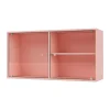 Vitrine Ripple I 69,6x35,4x20 cm, Ruby