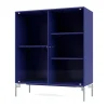 Vitrine Ripple II 69,6x82,2x30 cm, Monarch-pieds Chrome