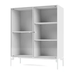 Vitrine Ripple II 69,6x82,2x30 cm, Snow-pieds Snow