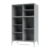 Vitrine Ripple III 69,6x117,6x38 cm, Fjord-pieds Chrome