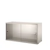 Vitrine String, Beige, 78x30 cm