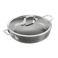 Wok céramique Ceramic Granit Salina Ballarini, 28 cm