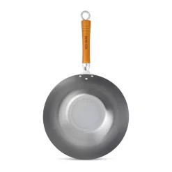 Wok Ken Hom classic carbon Ø32 cm, Acier