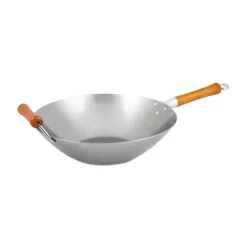 Wok Ken Hom excellence carbon Ø36 cm, Acier