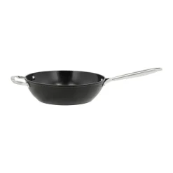 Wok Travo céramique antiadhésive 28 cm, Aluminium noir