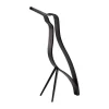 Woody bird hauteur 25 cm, Chêne teinté noir